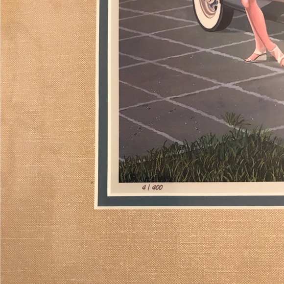 RARE Vintage Don Reber Signed, Limited, Giclee ,Matted , Sealed 16”x20” I# 4/400 - Picture 4 of 9